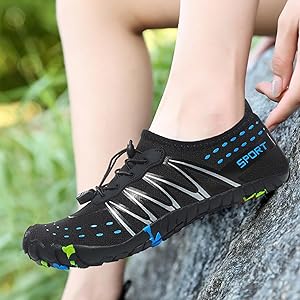Amazon.com | ziitop Water Shoes for Men Women Beach Barefoot